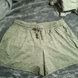 St. John's Bay Olive Athletic Shorts